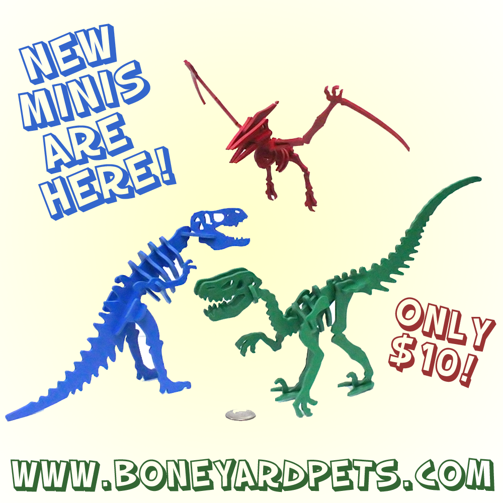 New $10 MINIs Are Finally Here: Pterodactyl, T-Rex, and Velociraptor!