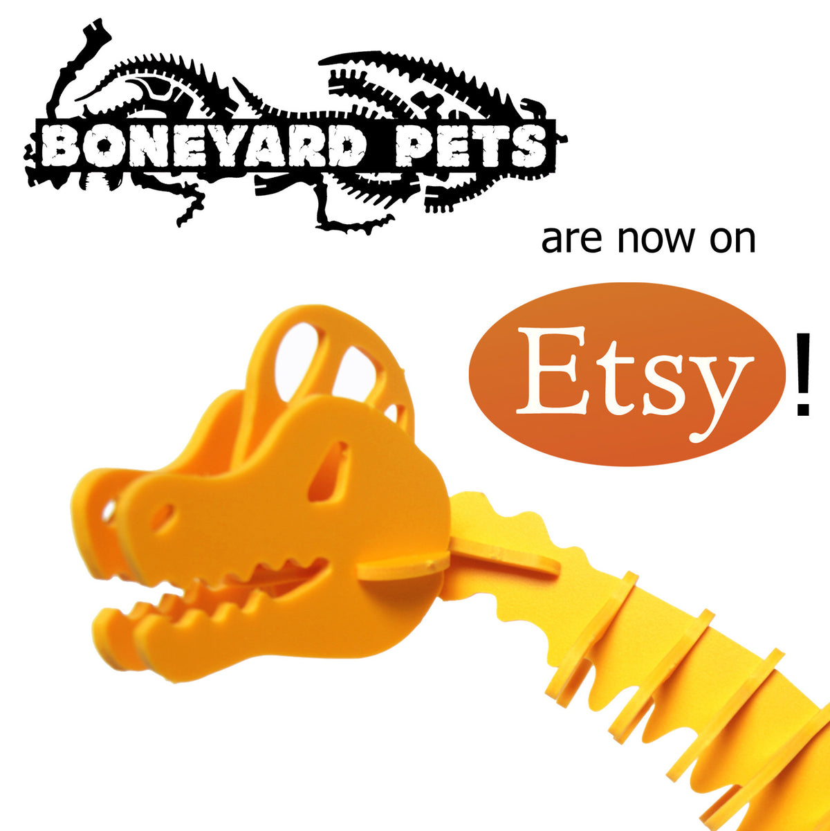 Boneyard Pets are now on Etsy!