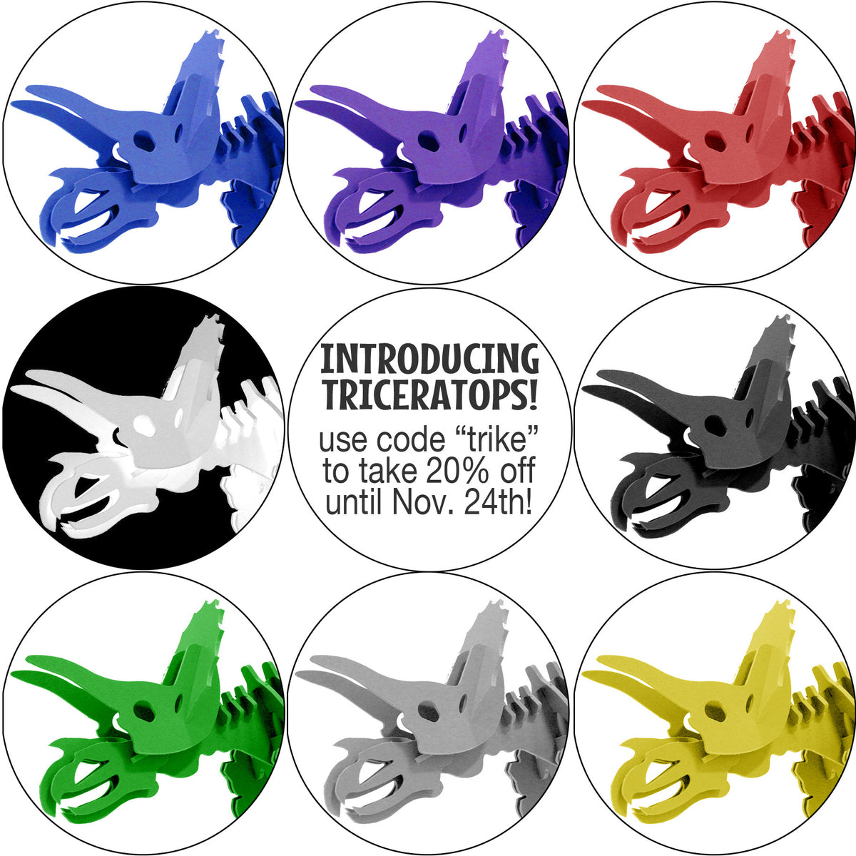 Introducing....TRICERATOPS! Our newest Boneyard Pet!