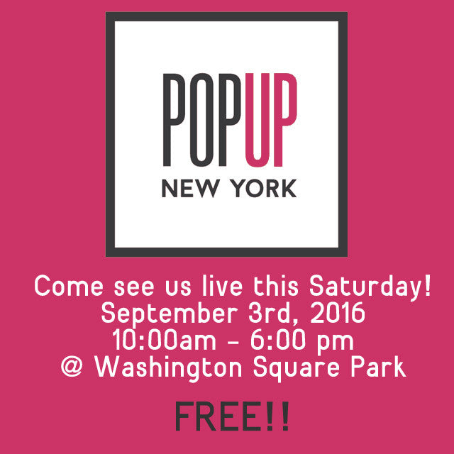 Pop-Up Shop announced (NYC)!